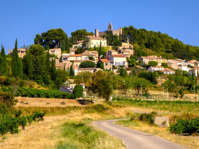 Village vigneron de Rasteau.