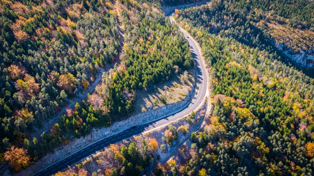 Vue Ventoux Drone