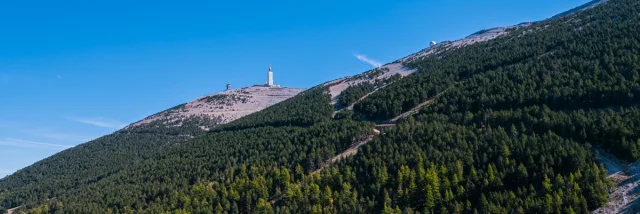 Ventoux Drone uitzicht