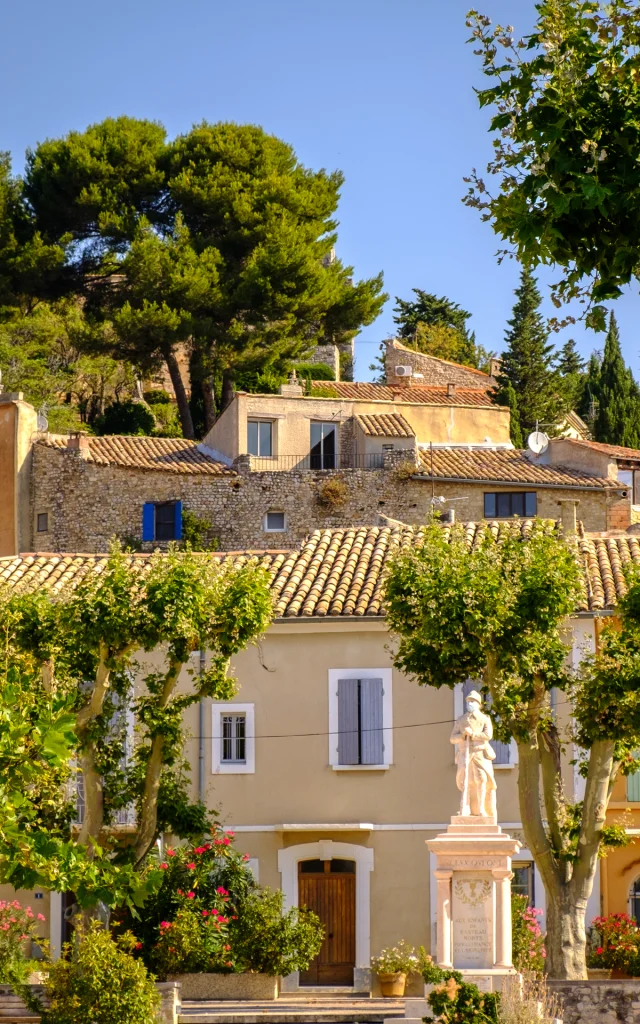 Village vigneron de Rasteau.