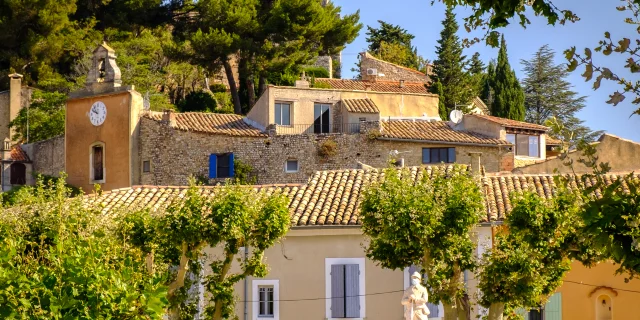 Village vigneron de Rasteau.