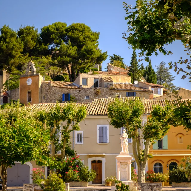 Village vigneron de Rasteau.