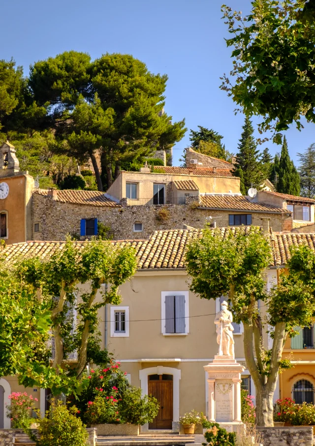 Village vigneron de Rasteau.