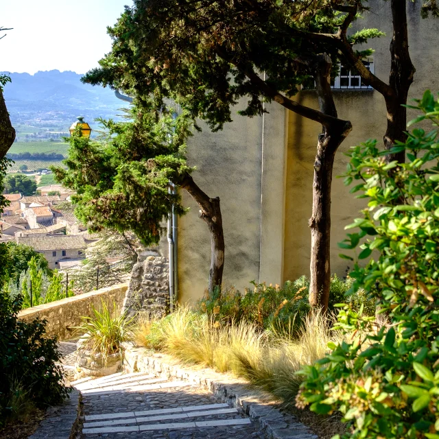 The wine village of Rasteau.