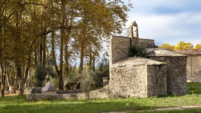 Village de Saint-Marcellin-lès-Vaison en automne