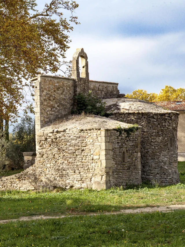 Village de Saint-Marcellin-lès-Vaison en automne