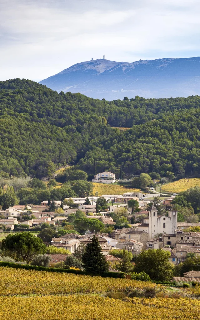 Village de St Romain en automne