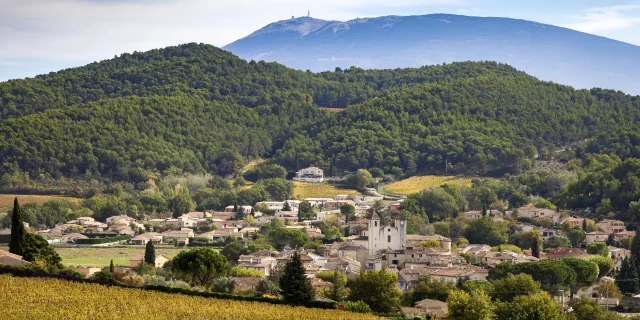 Village de St Romain en automne