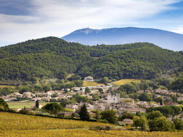 Village de St Romain en automne