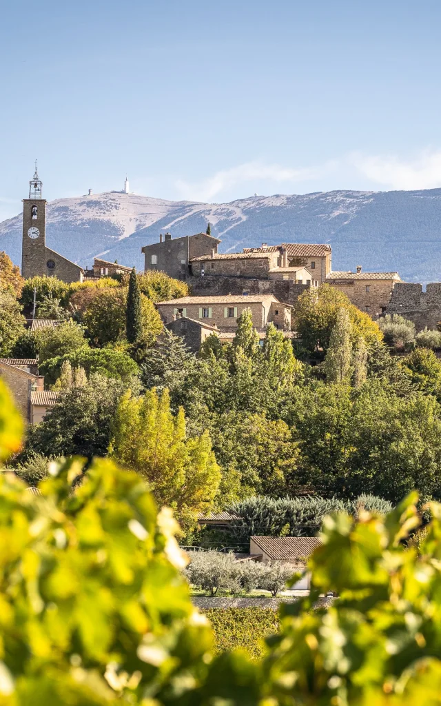 Village de Faucon en Automne