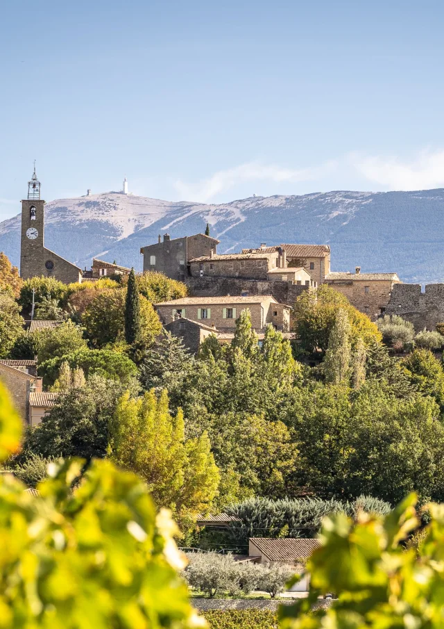 Village de Faucon en Automne