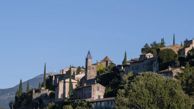 Village de Vaison-la-Romaine en Automne