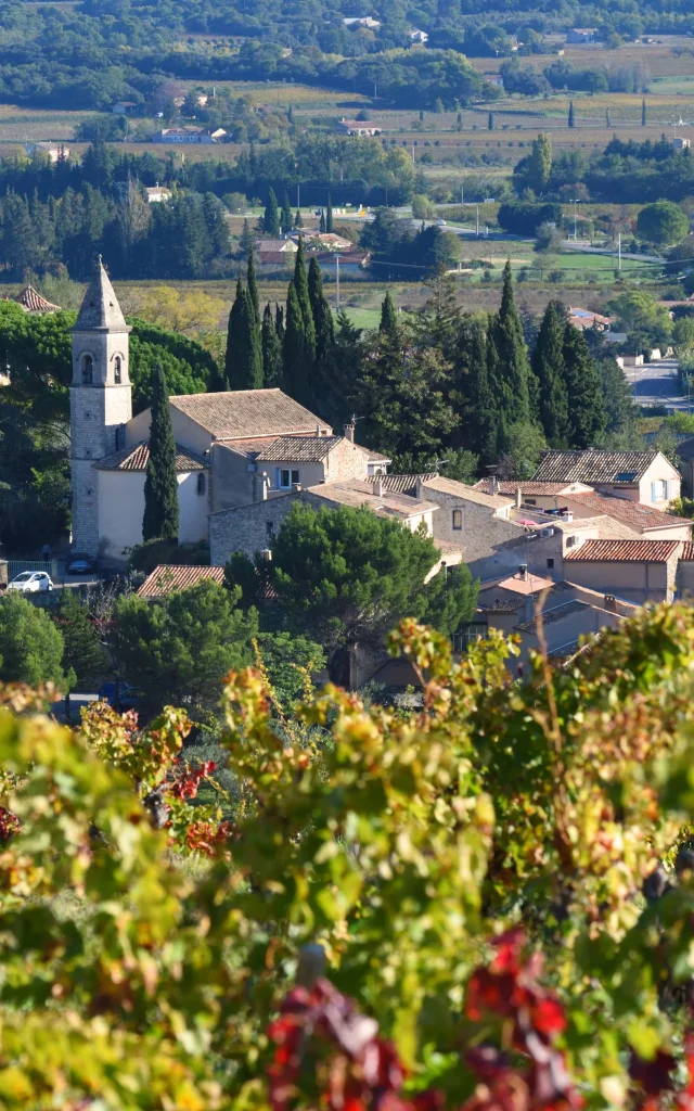 Village de Roaix en Automne