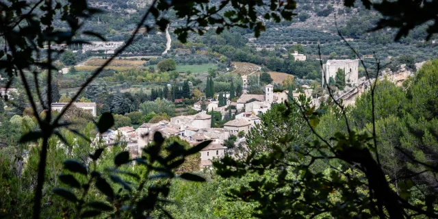 Village de Mollans en Automne