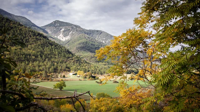 Vue sur le village de Saint-Léger-du-Ventoux