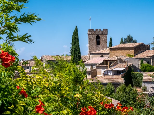 Vue sur le village de Villedieu