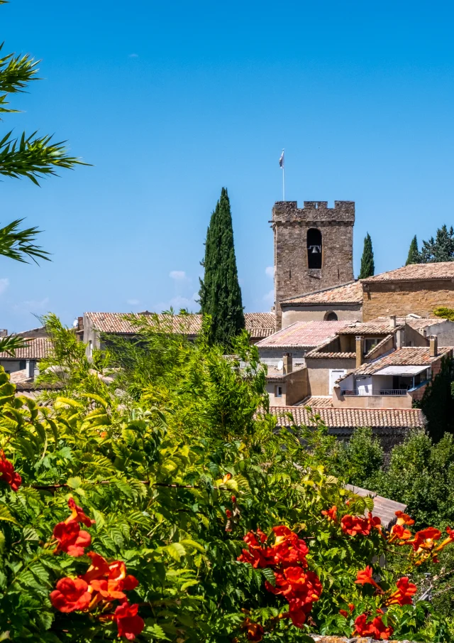 Vue sur le village de Villedieu