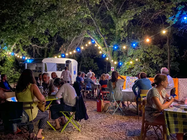 Soirée vigneronne en été