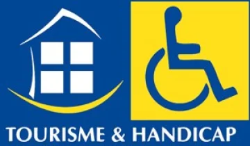 Logo Tourisme & Handicap - déficience motrice