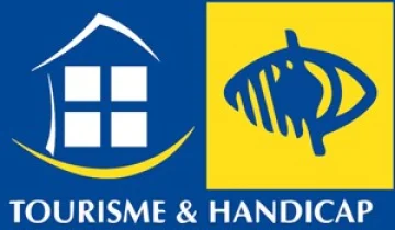 Logo Tourisme & Handicap - déficience visuelle