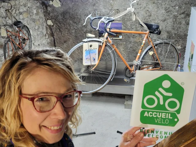 Visite de qualification Accueil Vélo par l'Office de tourisme Vaison Ventoux Provence