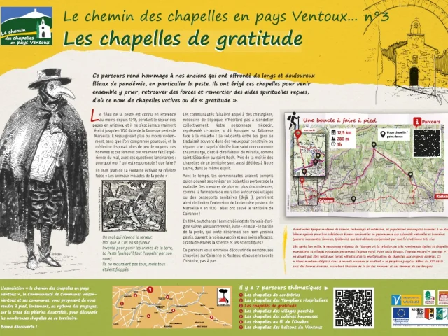 Parcours 3 Chemin des Chapelles