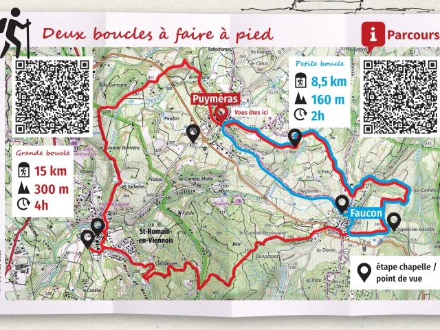 Parcours 5 Chemin des Chapelles - tracé