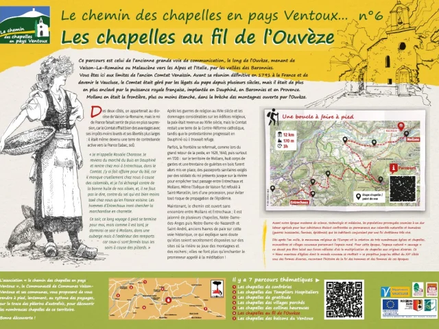 Parcours 6 Chemin des Chapelles