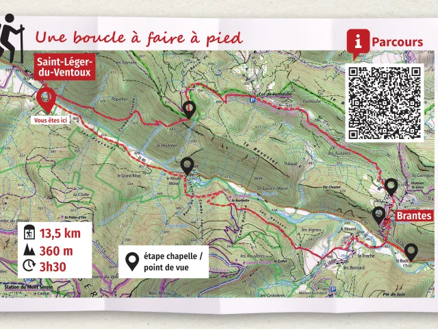 Parcours 7 Chemin des Chapelles - tracé