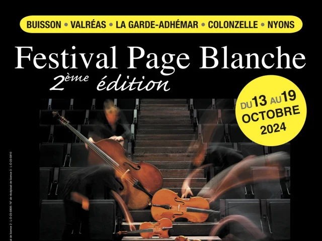 Programme Festival Page Blanche 2024