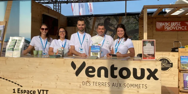 L'Office de tourisme Vaison Ventoux Provence au Salon du Roc d'Azur de Fréjus