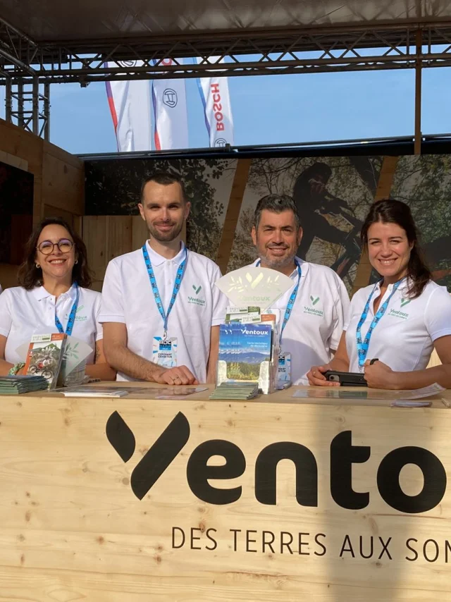 L'Office de tourisme Vaison Ventoux Provence au Salon du Roc d'Azur de Fréjus