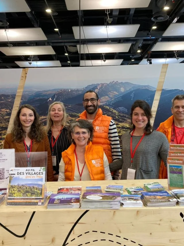 L'Office de tourisme Vaison Ventoux Provence au Salon du Randonneur de Lyon