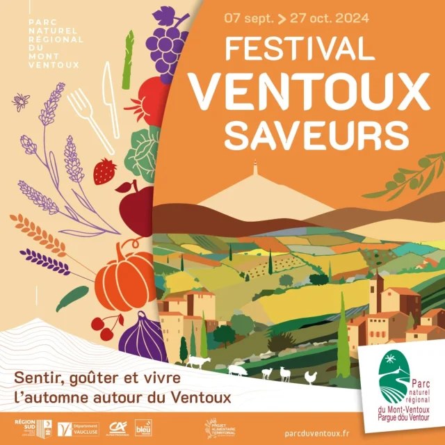 Affiche Festival Ventoux Saveurs Edition2024