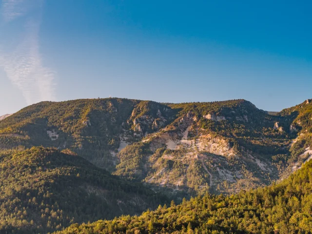 Le vallée du Toulourenc à l'Aube