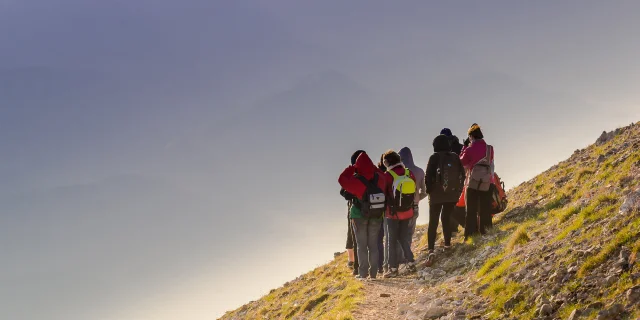 Wanderung zum Sonnenaufgang auf dem Gipfel des Mont Ventoux