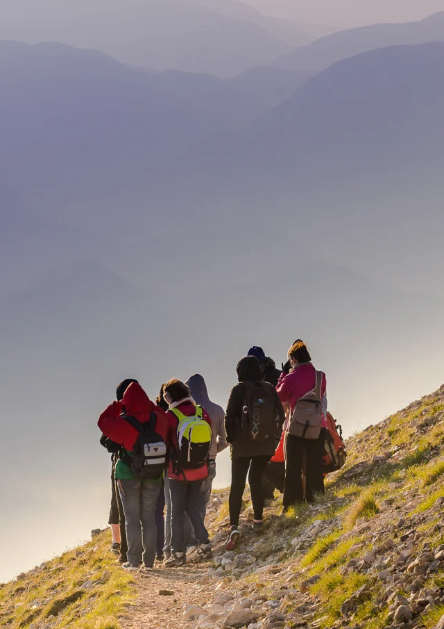 Wanderung zum Sonnenaufgang auf dem Gipfel des Mont Ventoux