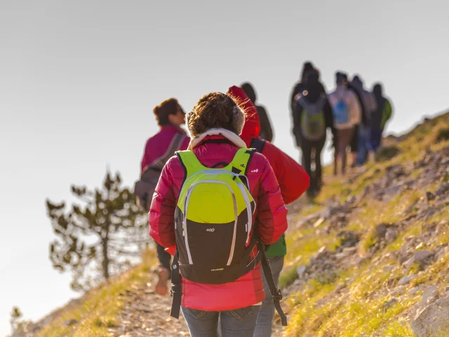 Sunrise hike to the summit of Mont Ventoux